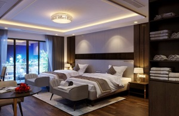 Phối cảnh căn hộ mẫu dự án Peninsula
